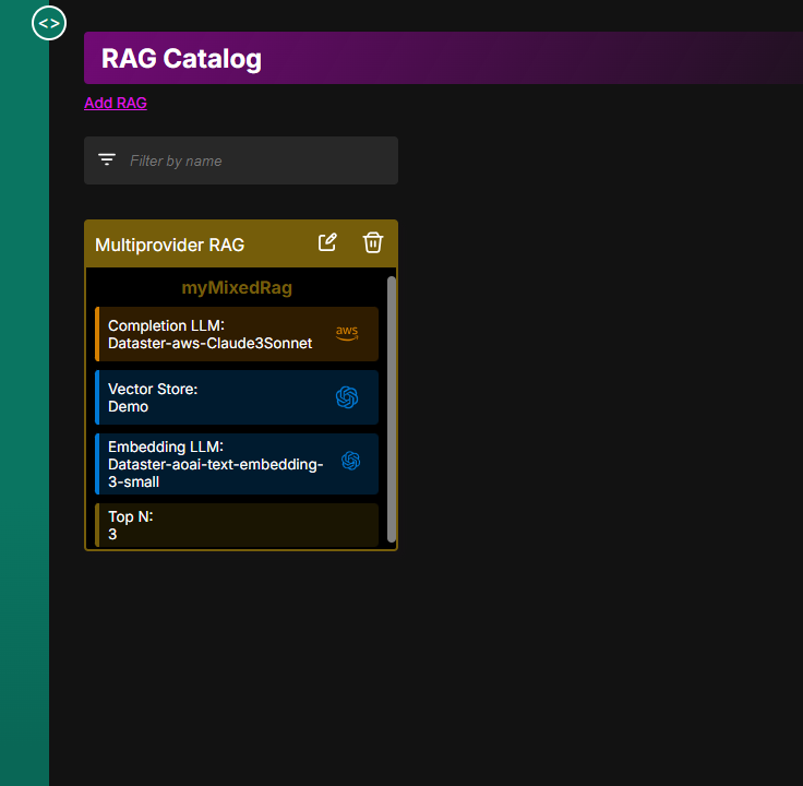 Multiprovider RAG